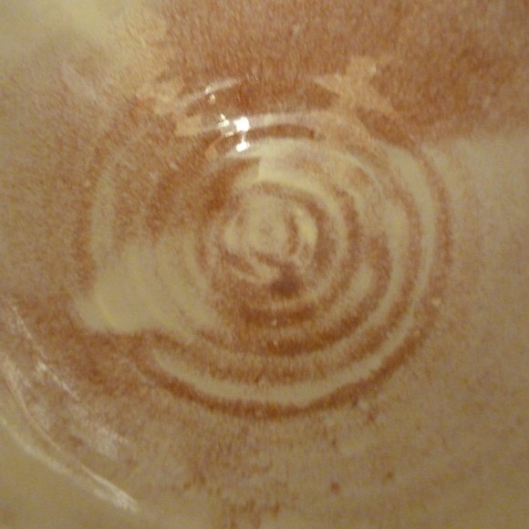 Handcrafted North Carolina Art Pottery 9 Inch Bowl by L3 Smith Pottery Cranberry - Picture 5 of 11